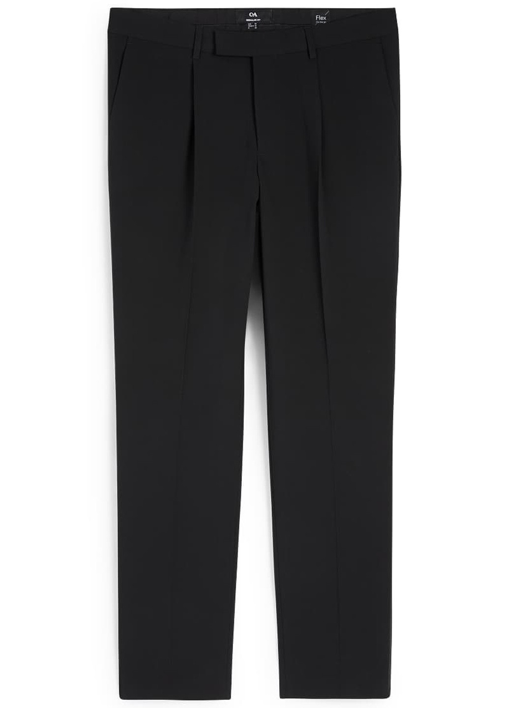 Черные праздничный, классические демисезонные прямые брюки C&A