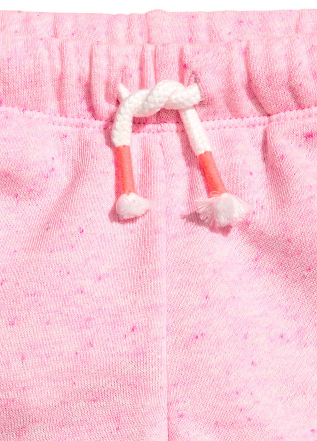 Шорти H&M меланжі рожеві кежуали бавовна