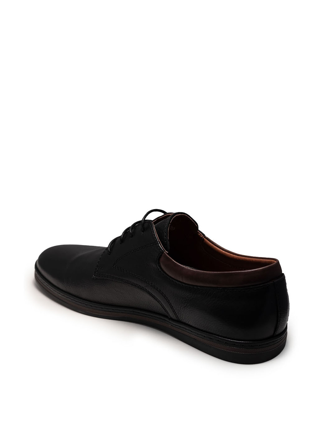 Черные классические, кэжуал туфли Cosottinni на шнурках