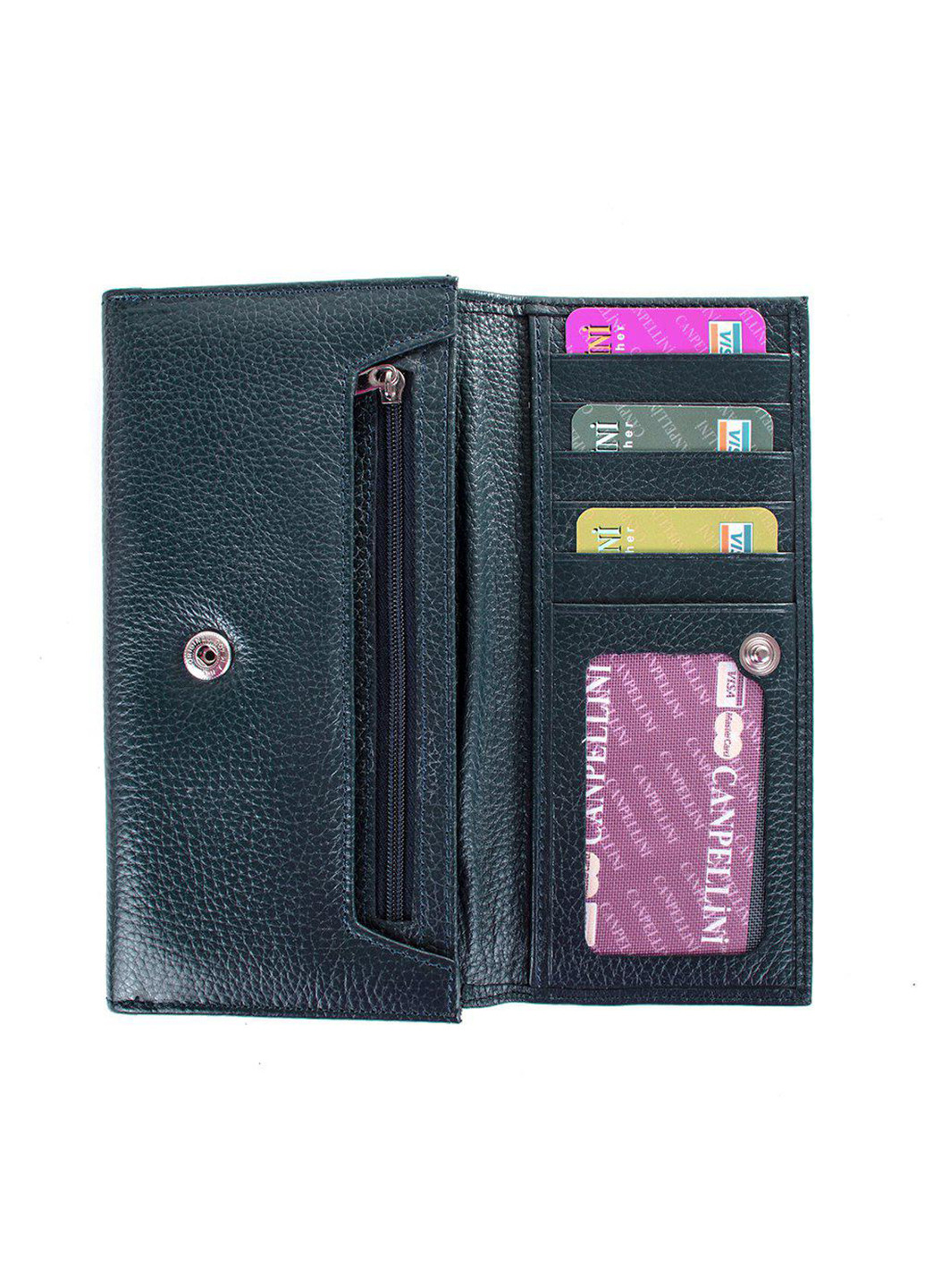 Жіночий шкіряний гаманець 18,8х9,7х2,2 см Canpellini (252133272)