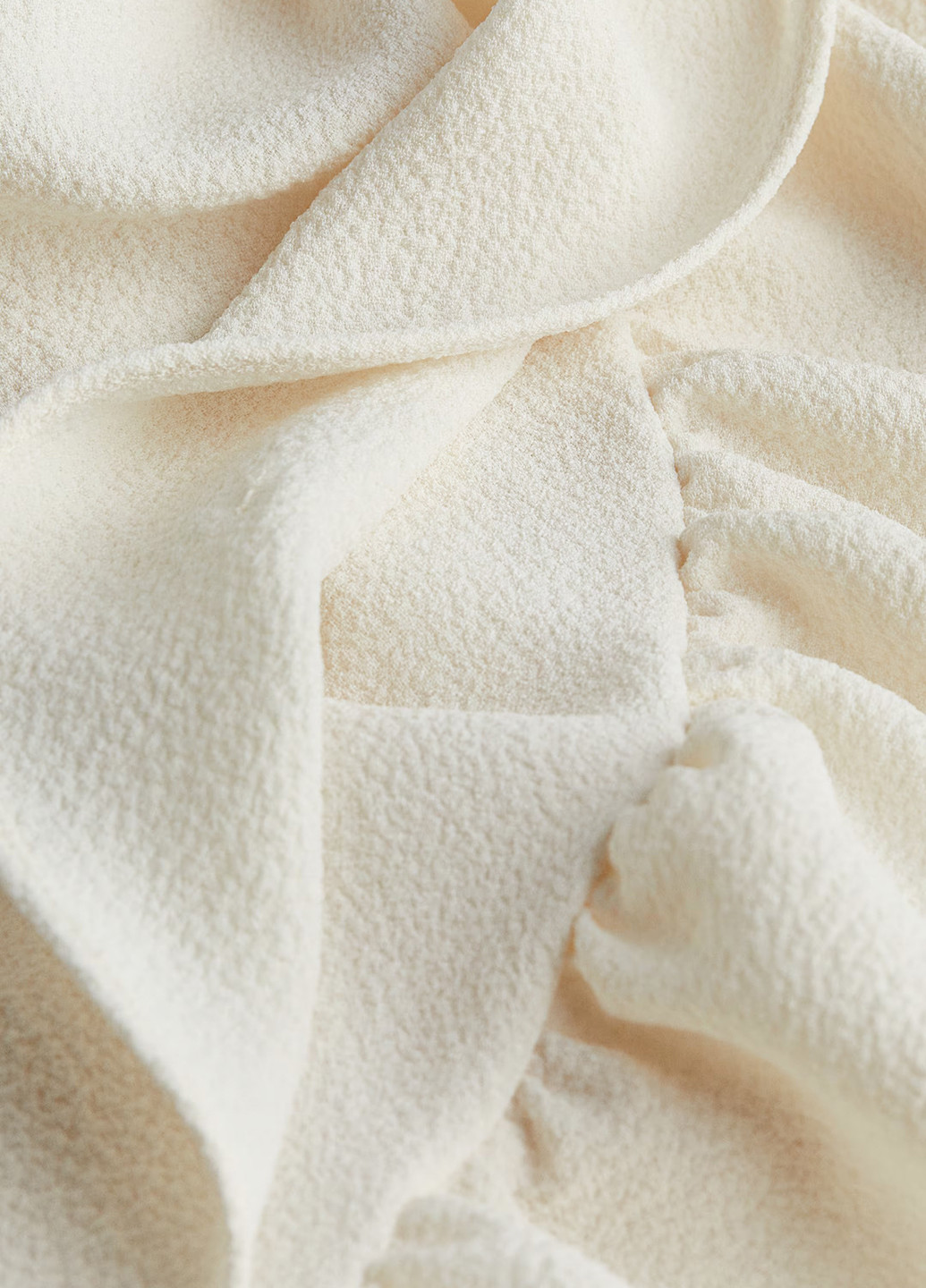 Кремова кежуал сукня а-силует H&M однотонна