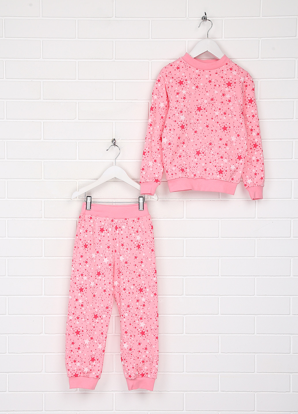 Розовая всесезон пижама (свитшот, брюки) свитшот + брюки Malta