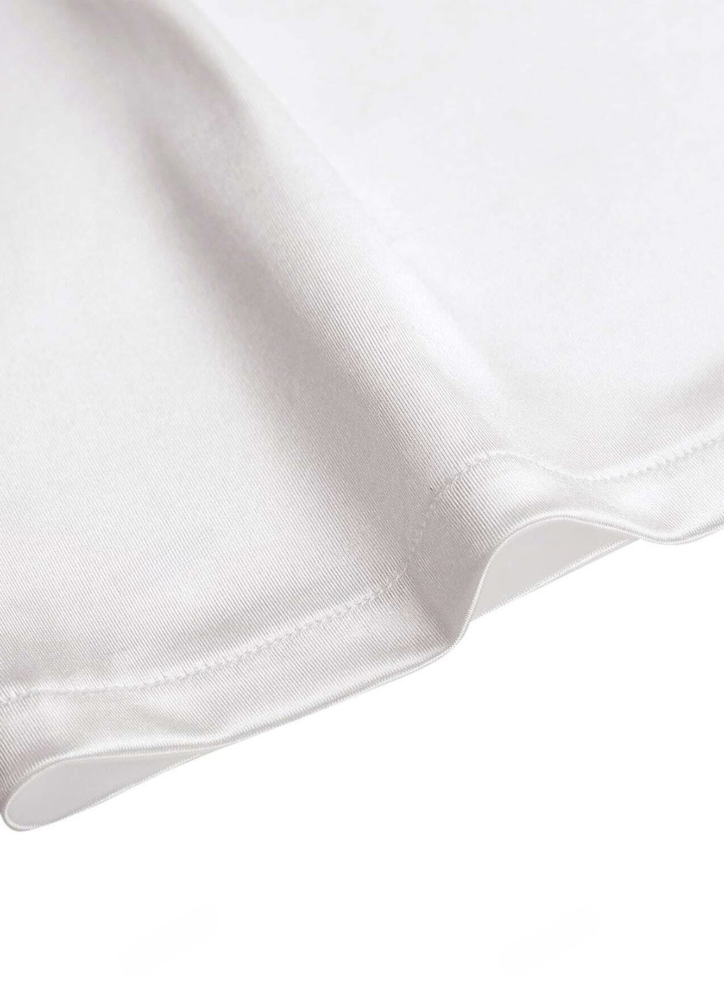 Белое вечернее платье годе, с открытой спиной SHEIN однотонное