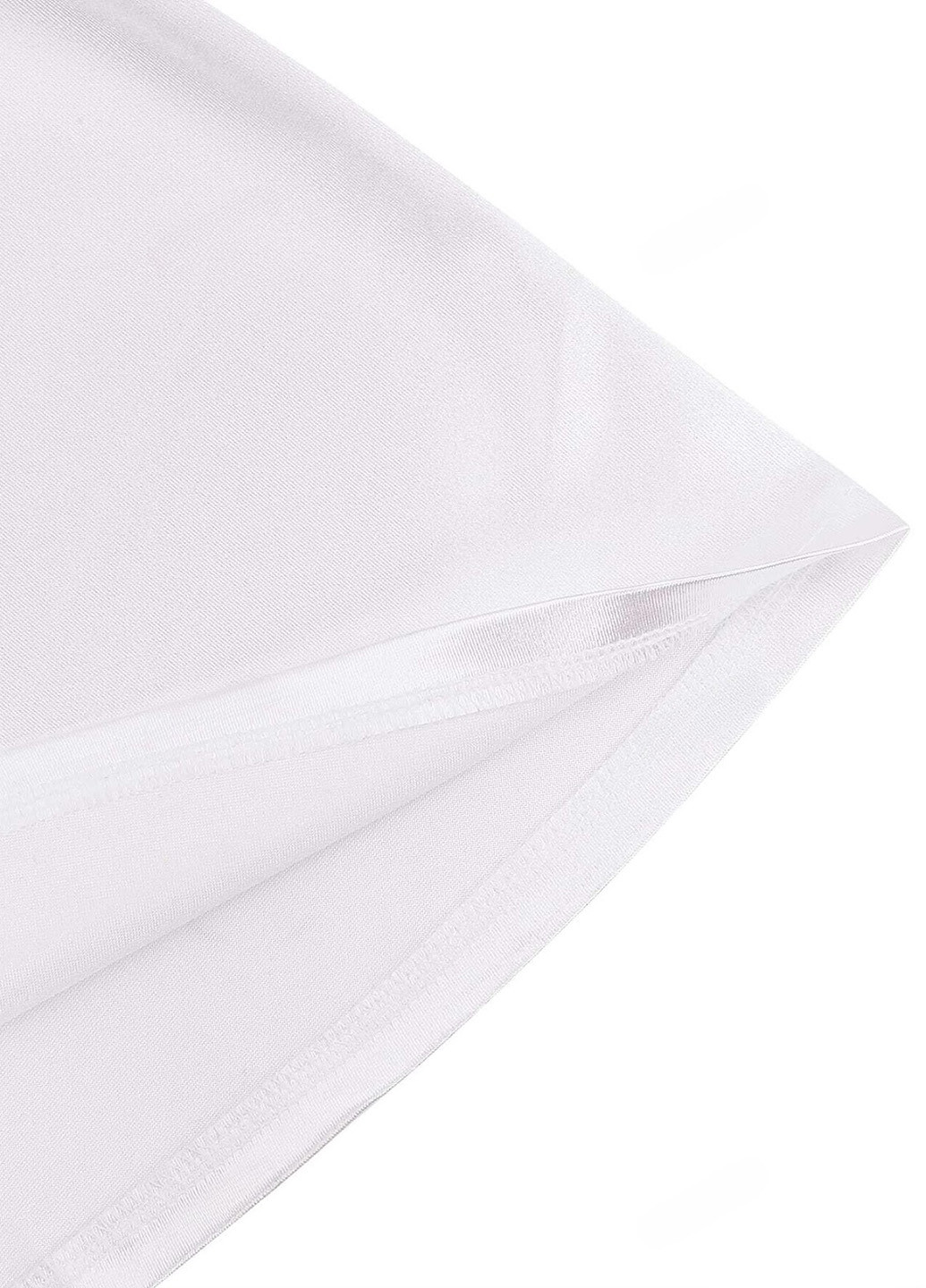 Белое вечернее платье годе, с открытой спиной SHEIN однотонное