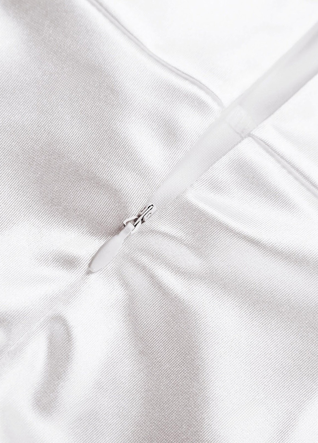 Белое вечернее платье годе, с открытой спиной SHEIN однотонное