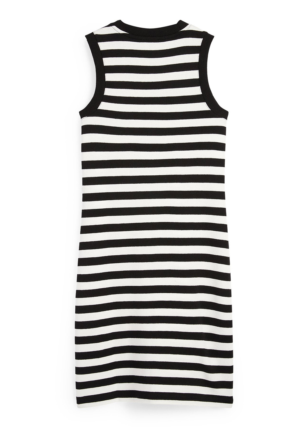 Чорно-білий кежуал сукня сукня-майка C&A в смужку