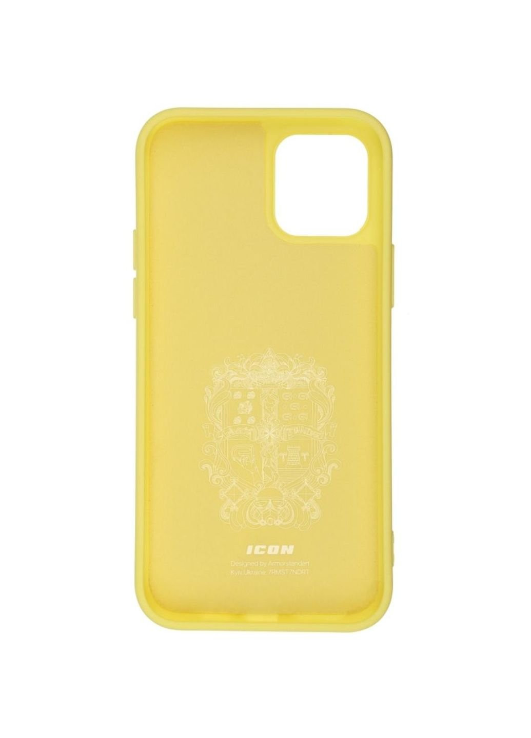 Чехол для мобильного телефона ICON Case for Apple iPhone 12 Pro Max Yellow (ARM57511) ArmorStandart (252572781)
