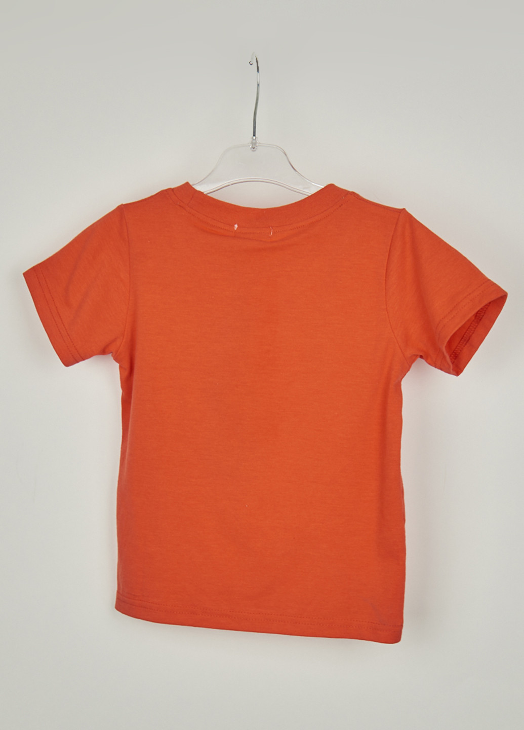 Оранжевая летняя футболка Just Kids