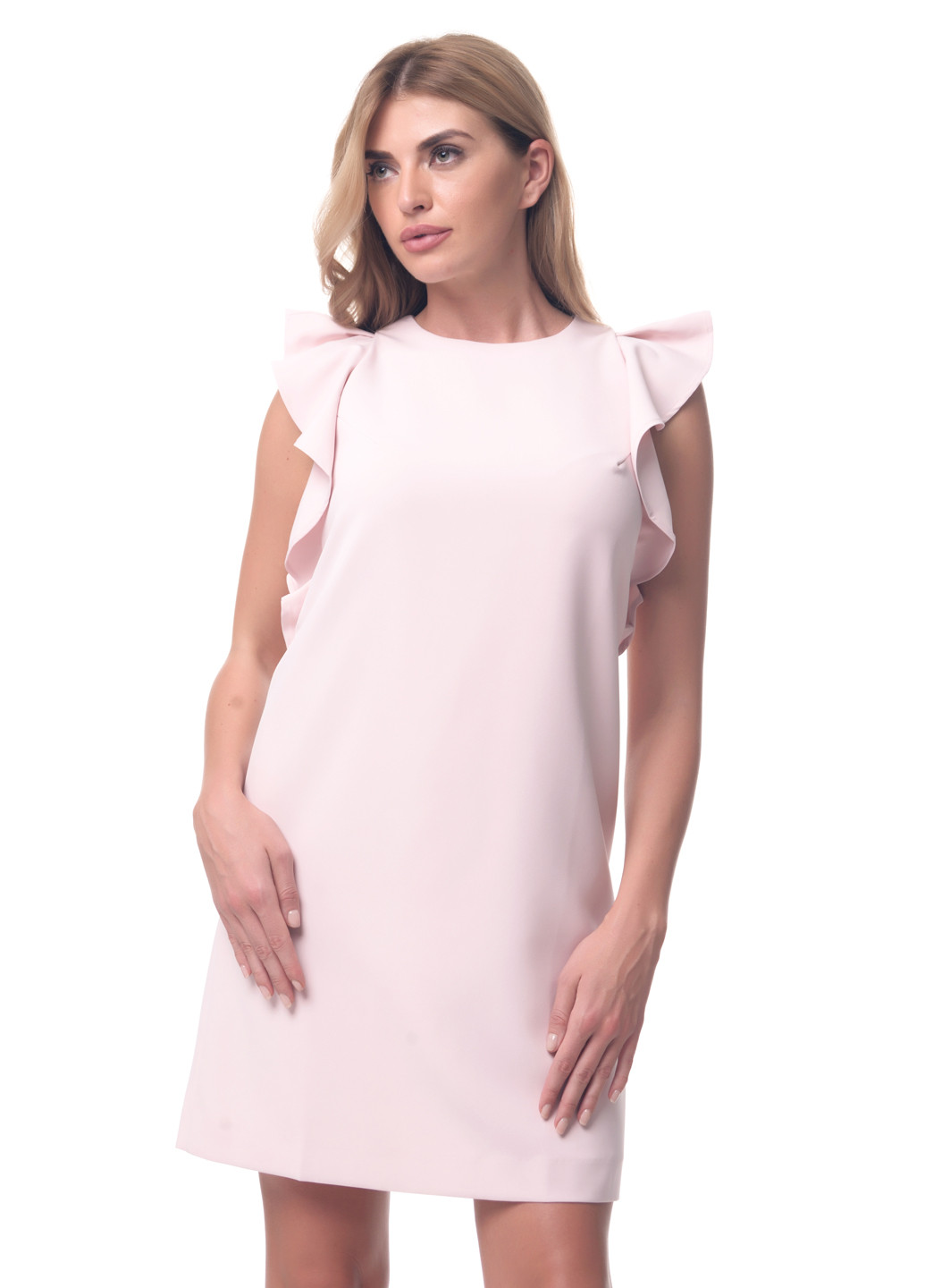 Блідо-рожева кежуал сукня Arefeva однотонна