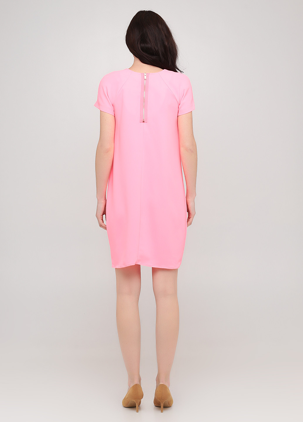 Кислотно-рожева кежуал плаття, сукня River Island однотонна