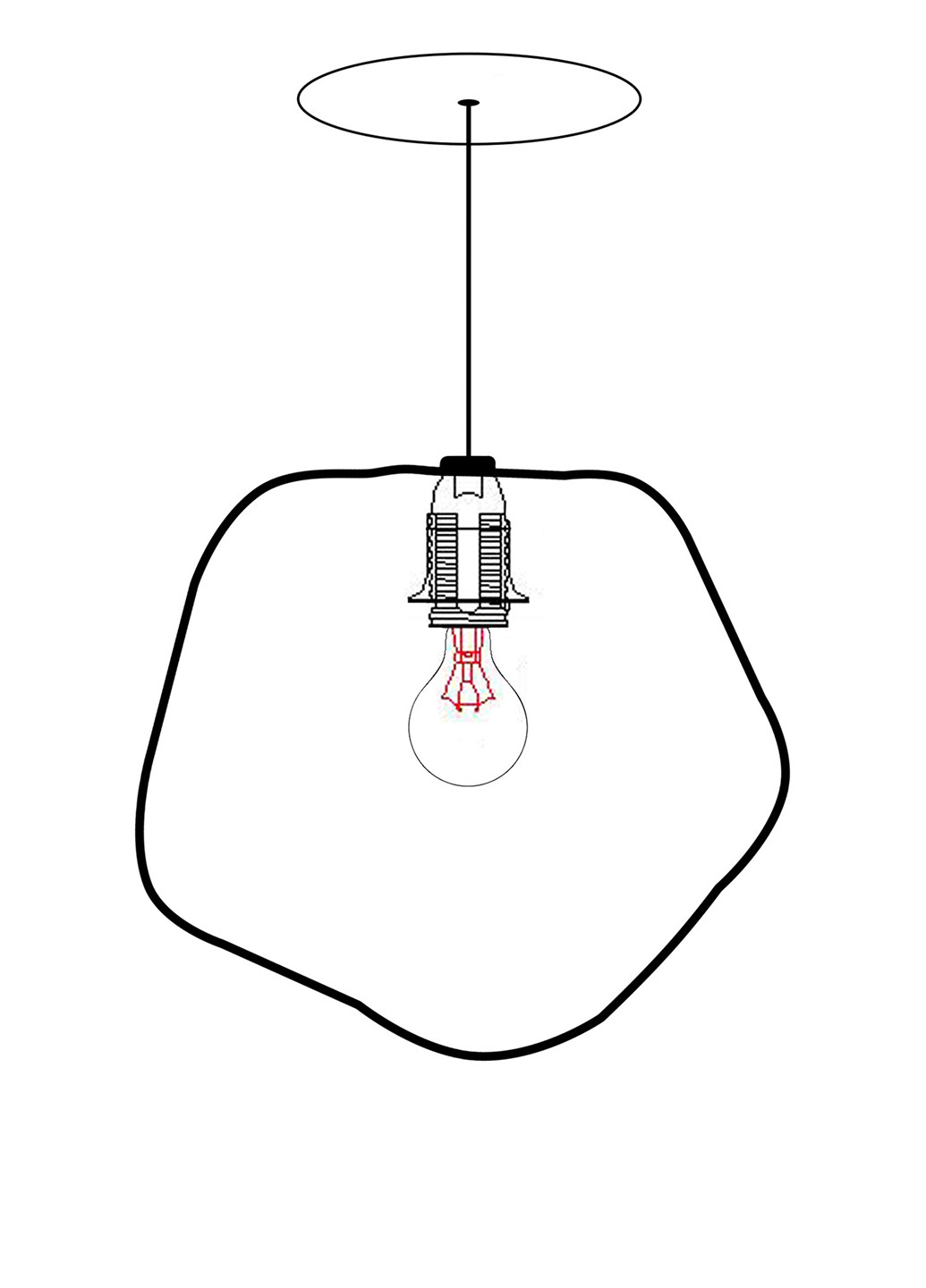 Люстра, 210х180 мм Brille (138506939)