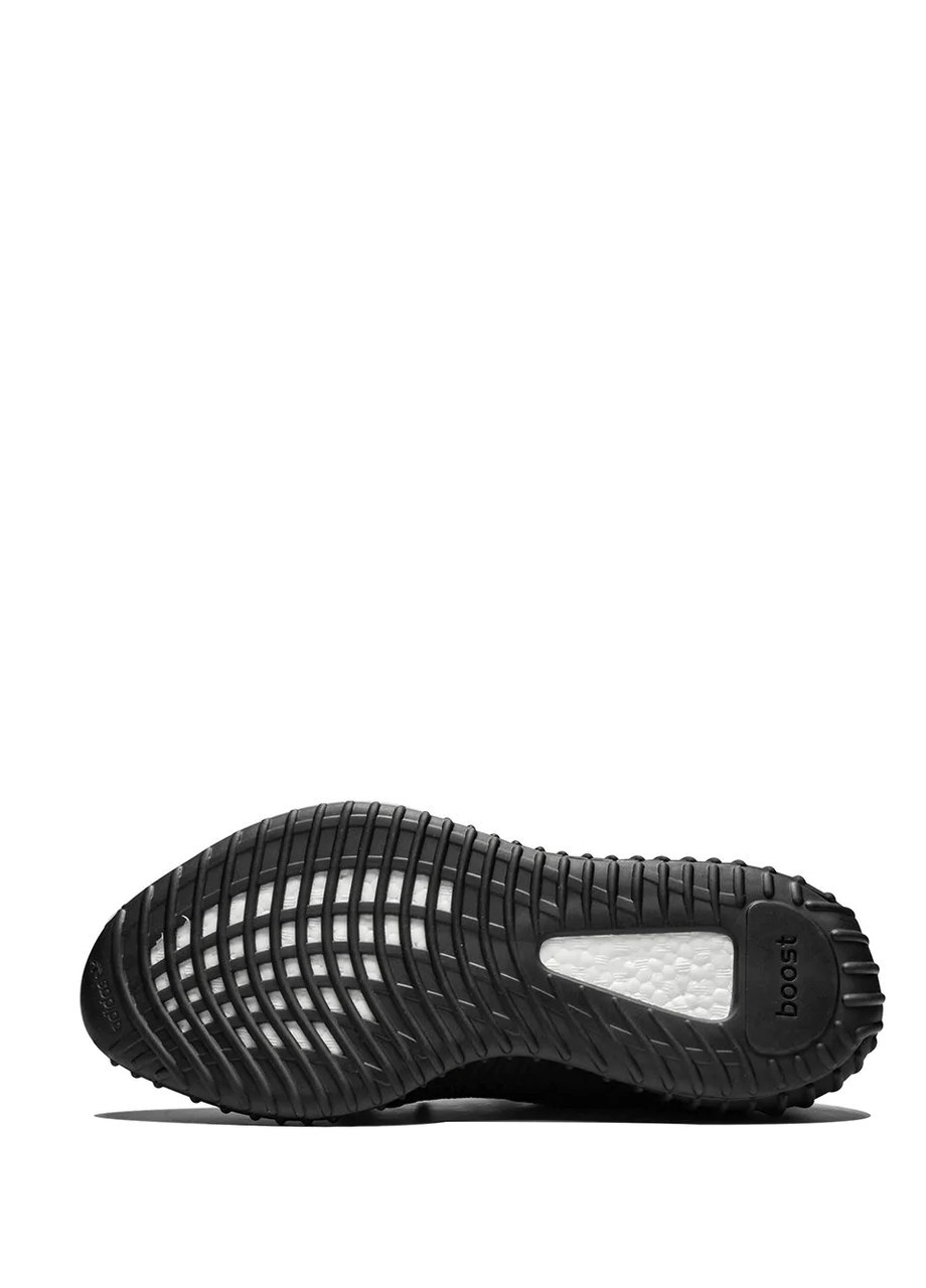 Черные всесезонные кроссовки adidas Yeezy Boost 350 V2 Black (Non-Reflective) FU9006
