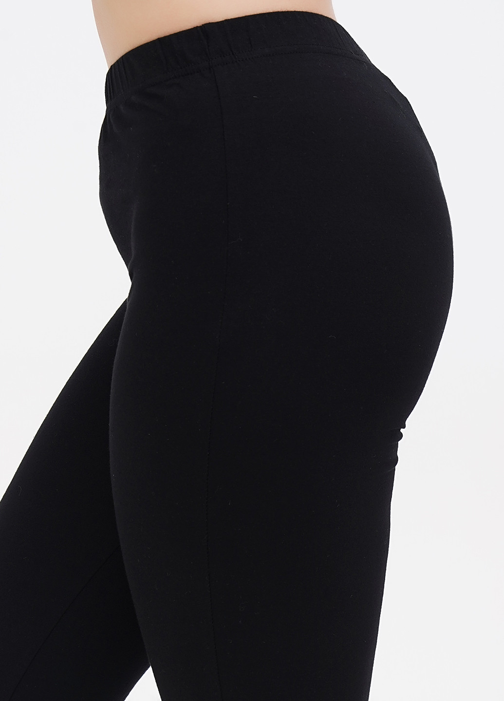 Черные демисезонные леггинсы Waschepur