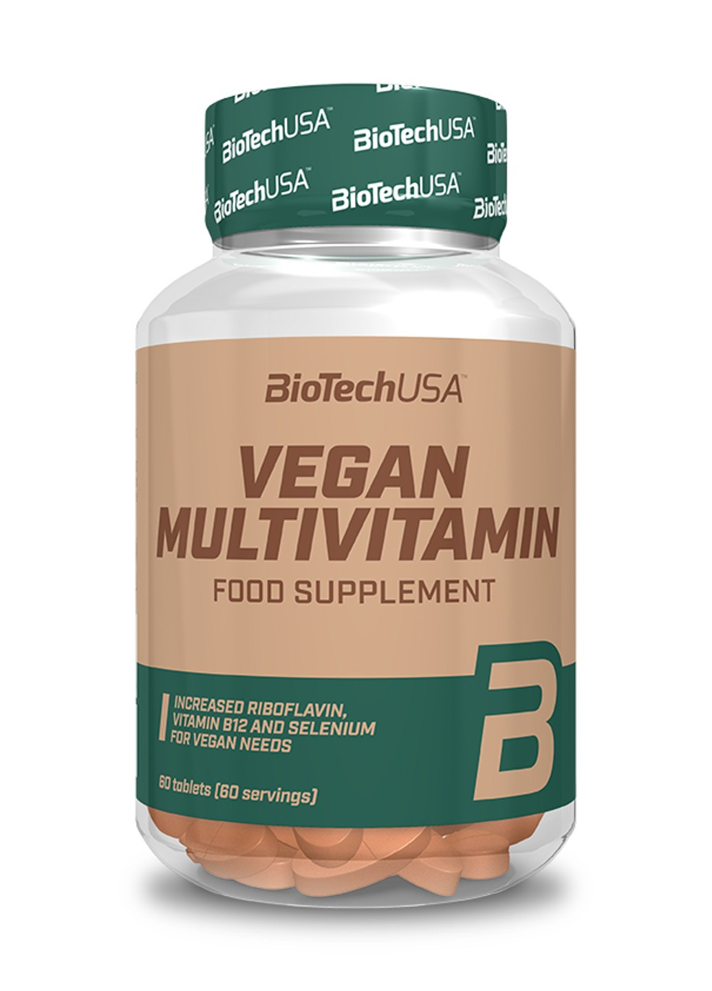 Комплекс витаминов BioTech Vegan Multivitamin 60 таблеток Biotechusa (255409424)