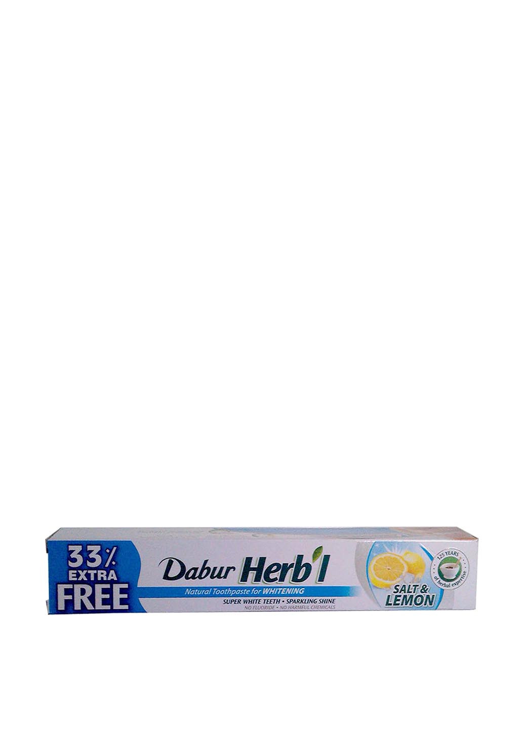 Зубна паста - Відбілююча HERB'L 60 + 20гаста - Відбілююча HERB'L 60 + 20г (шт.) Dabur (16880231)