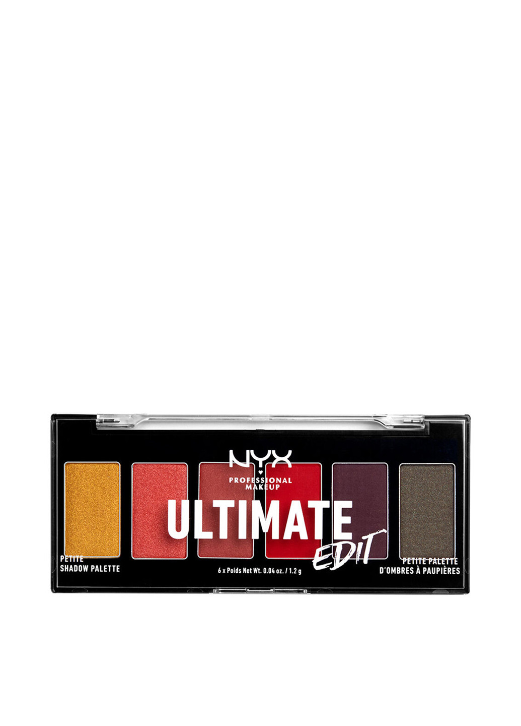 Палетка теней Ultimate Edit Shadow Palette Phoenix, 7,2 г NYX Professional Makeup (202410679)