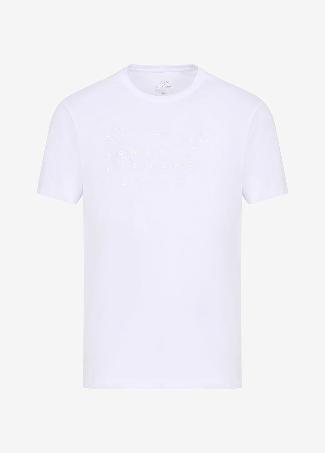 Белая футболка Armani Exchange