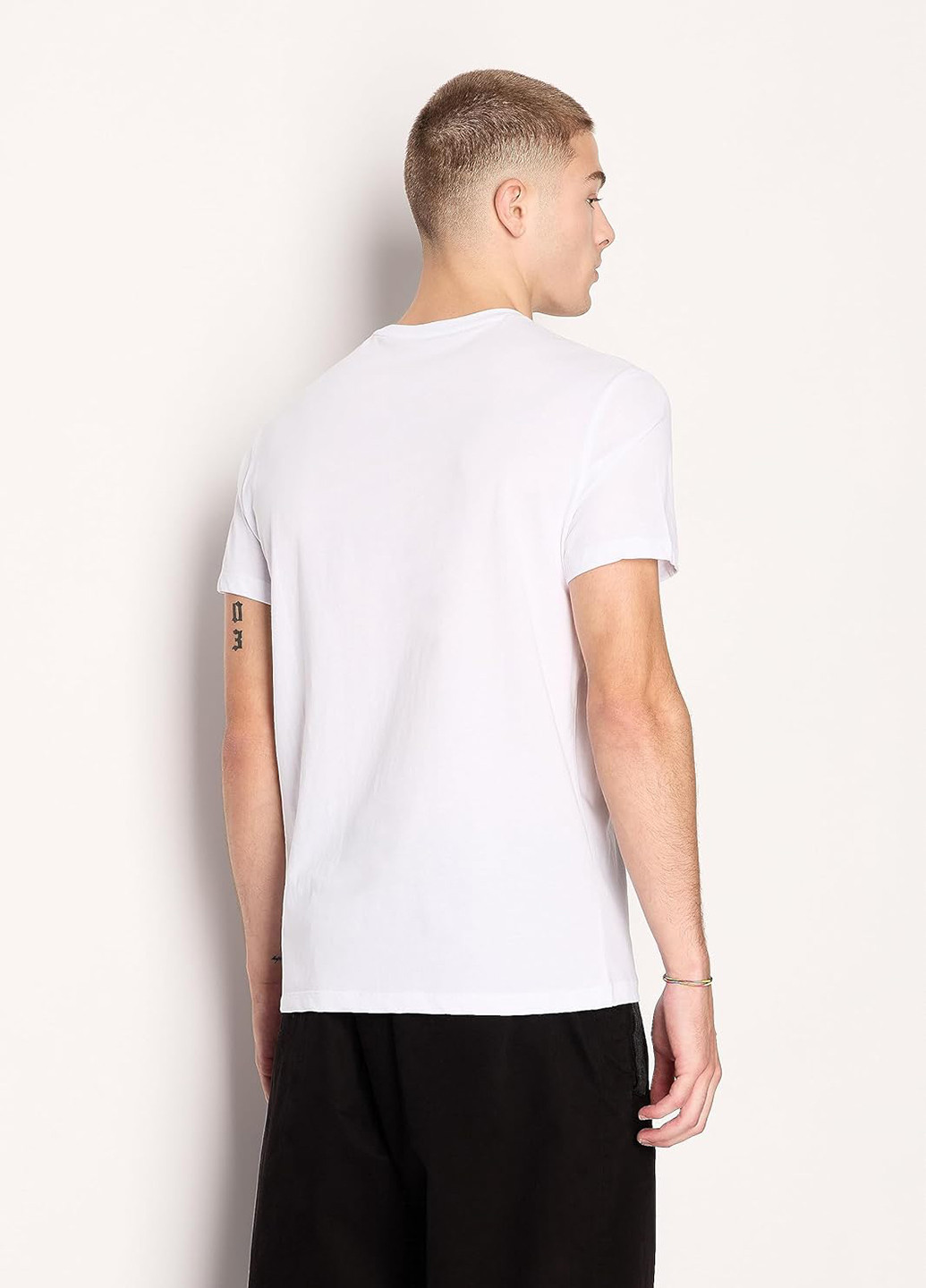 Белая футболка Armani Exchange