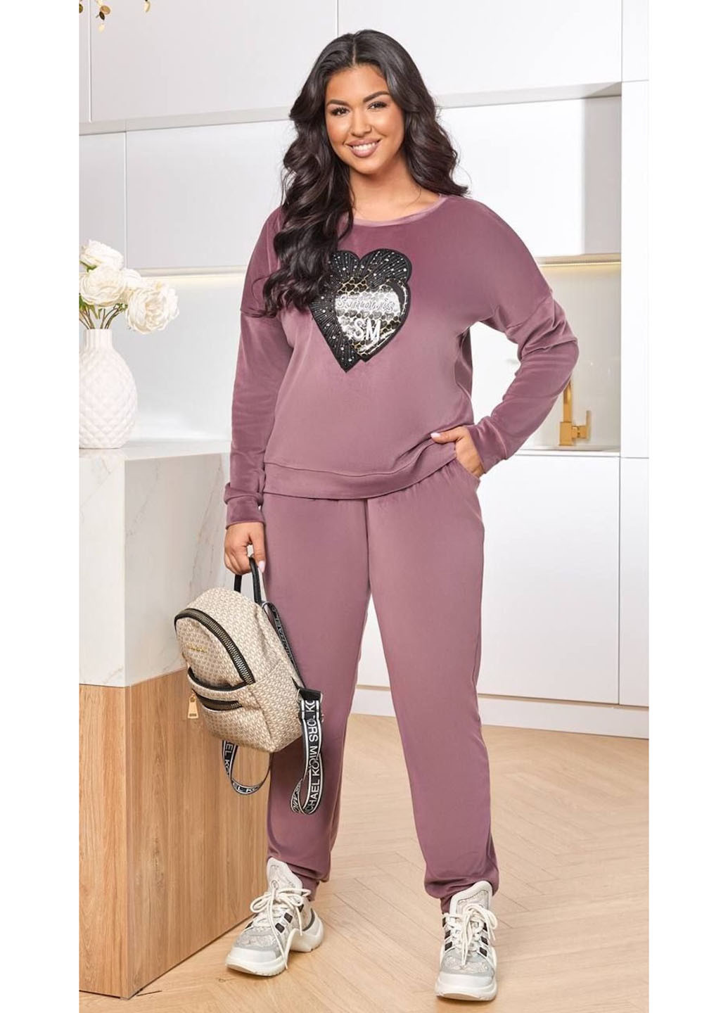 Костюм (свитшот, брюки) No Brand (362121027)