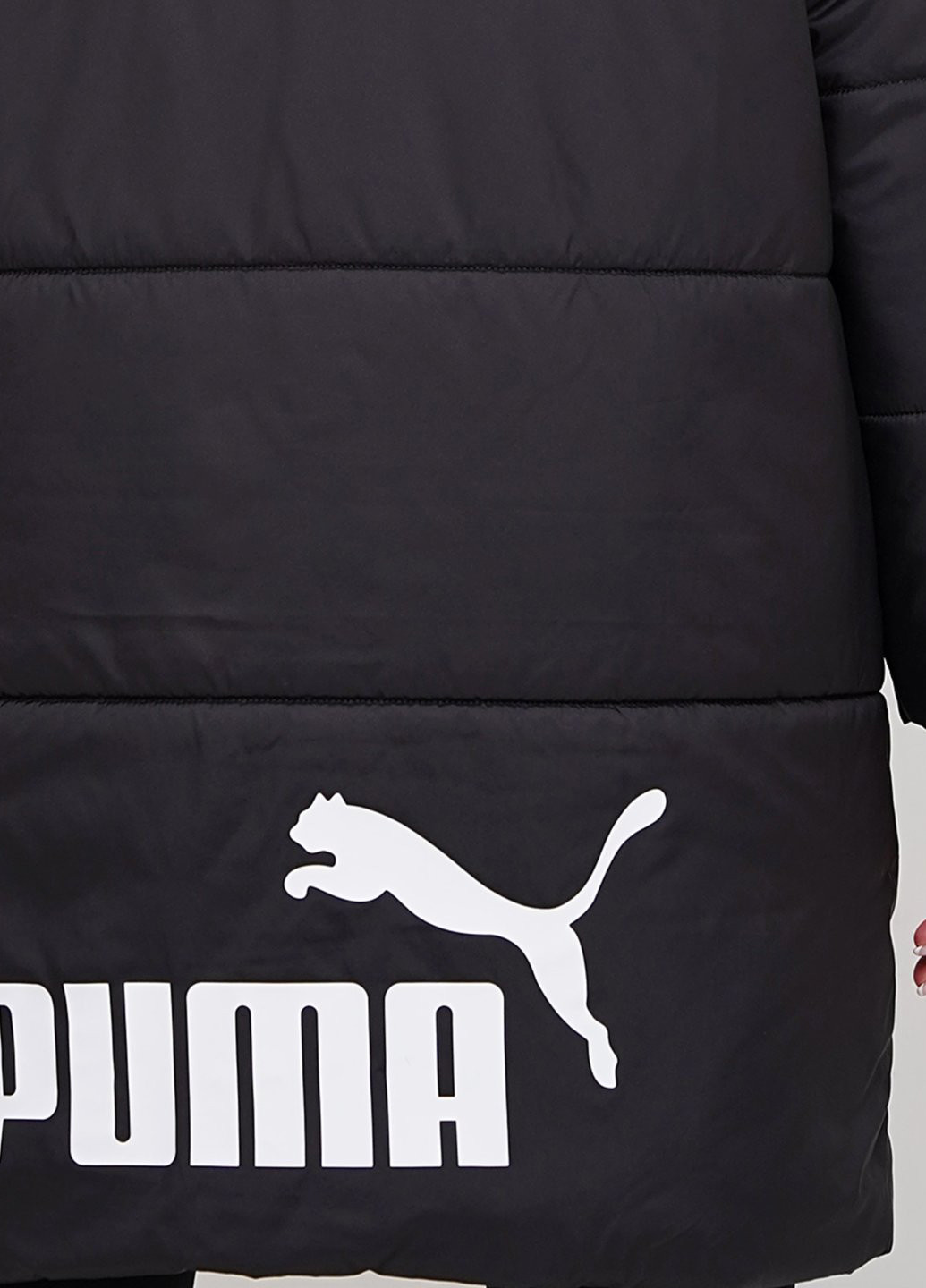 Черная зимняя куртка Puma