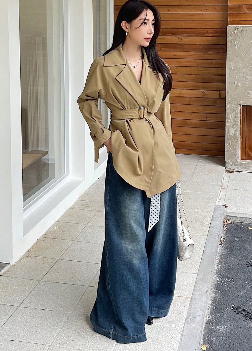 Плащ SHEIN тренчкот на гудзиках демісезон (341250875)