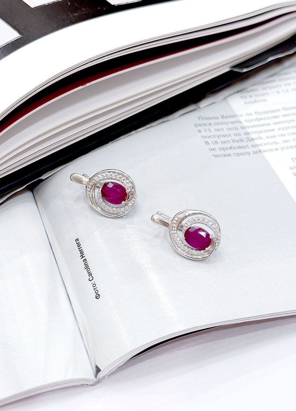 Серьги Silver Flame (301048246)