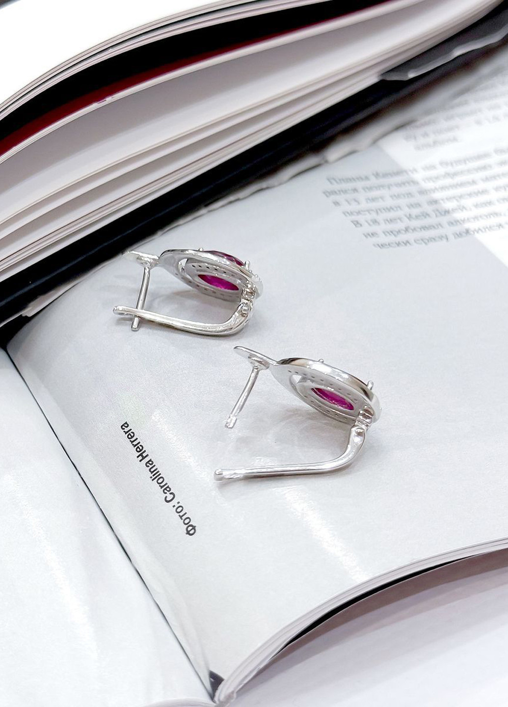 Серьги Silver Flame (301048246)