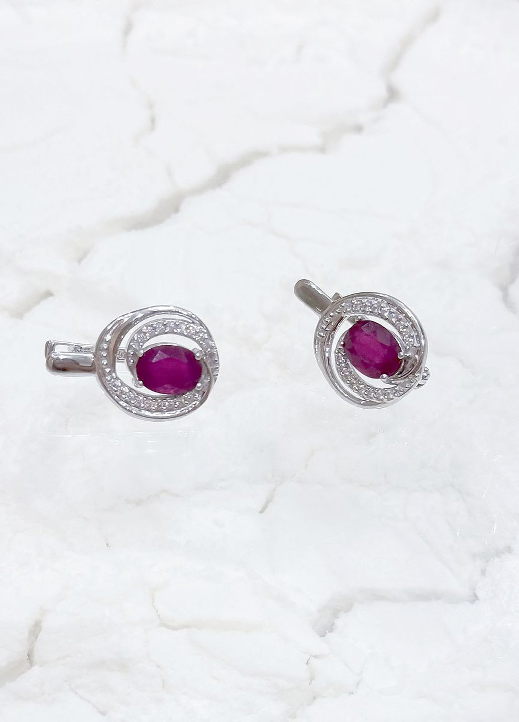 Серьги Silver Flame (301048246)