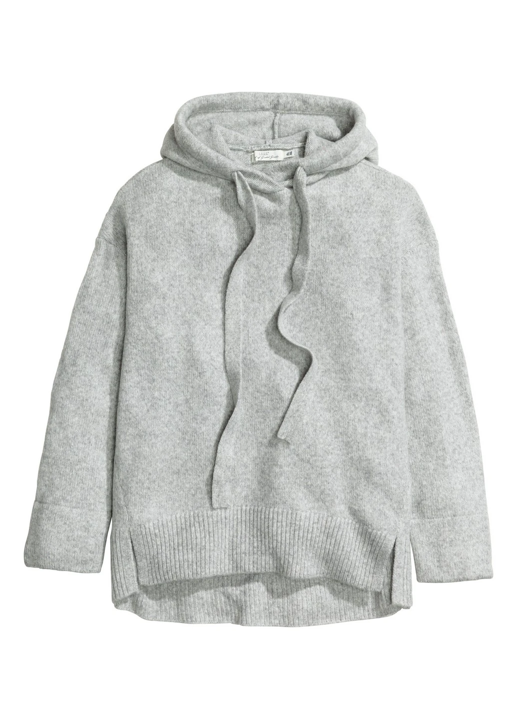 Серый зимний свитер H&M