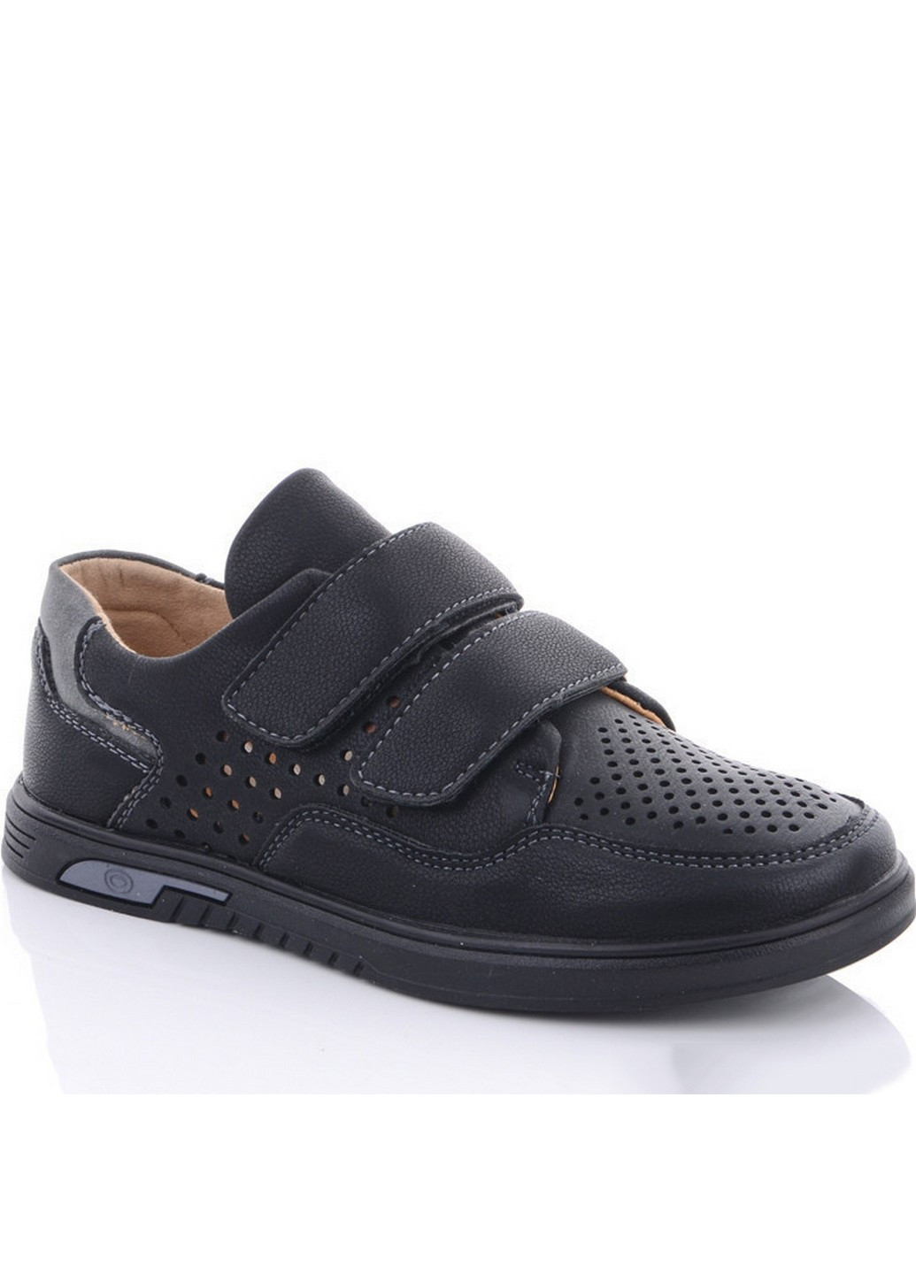 Черные перфорированные туфли m5637-11a 36 черный Jong Golf