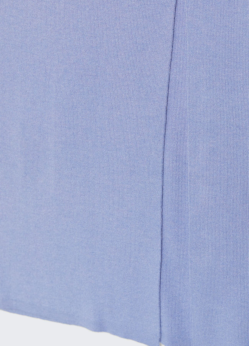 Сиреневая кэжуал однотонная юбка Stradivarius