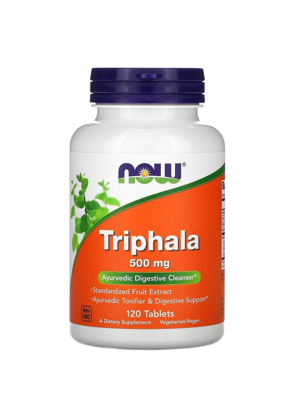 Трифала Triphala 500 mg 120 таблеток Now Foods (255409685)