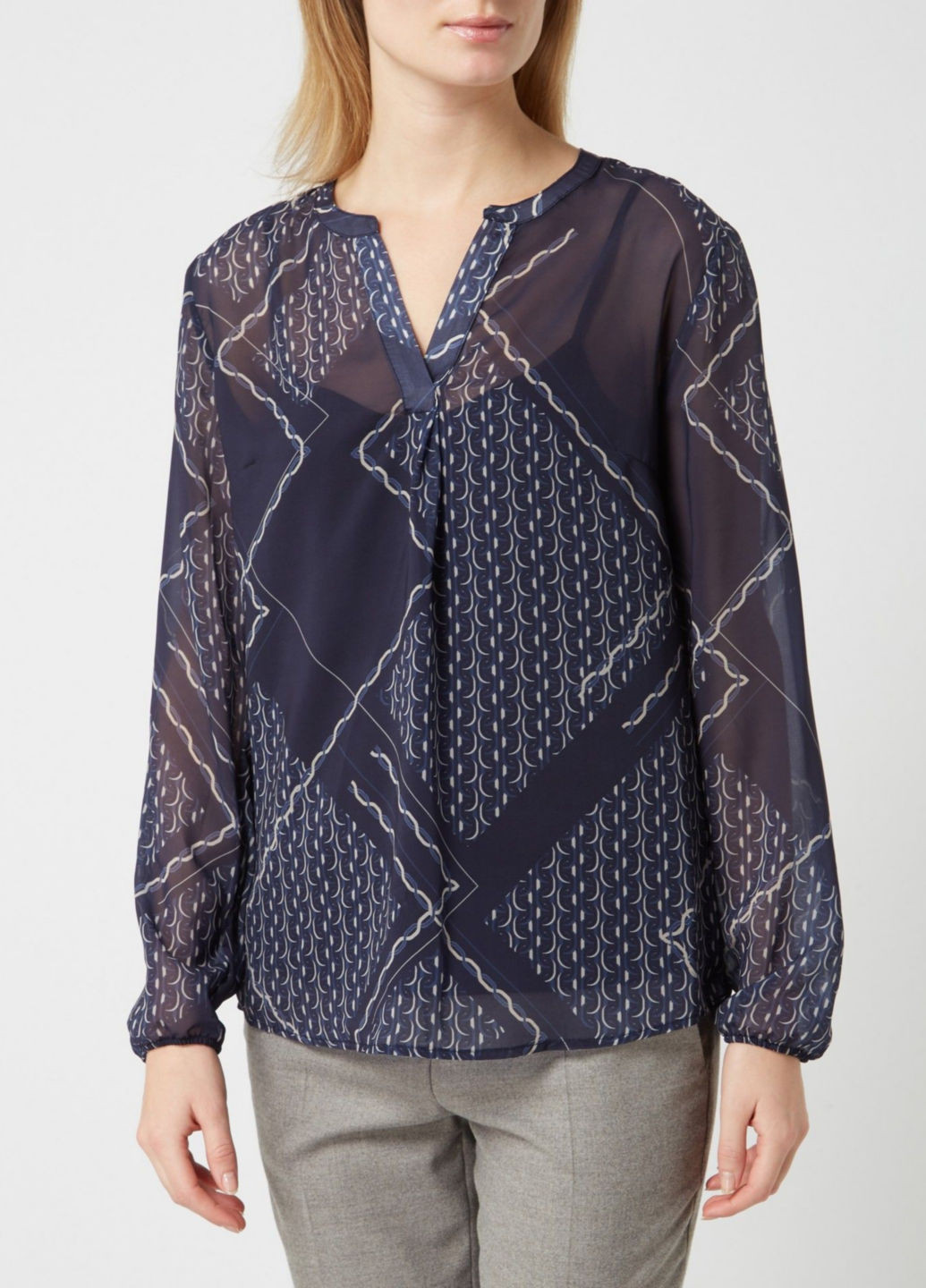 Темно-синя блуза Betty & Co