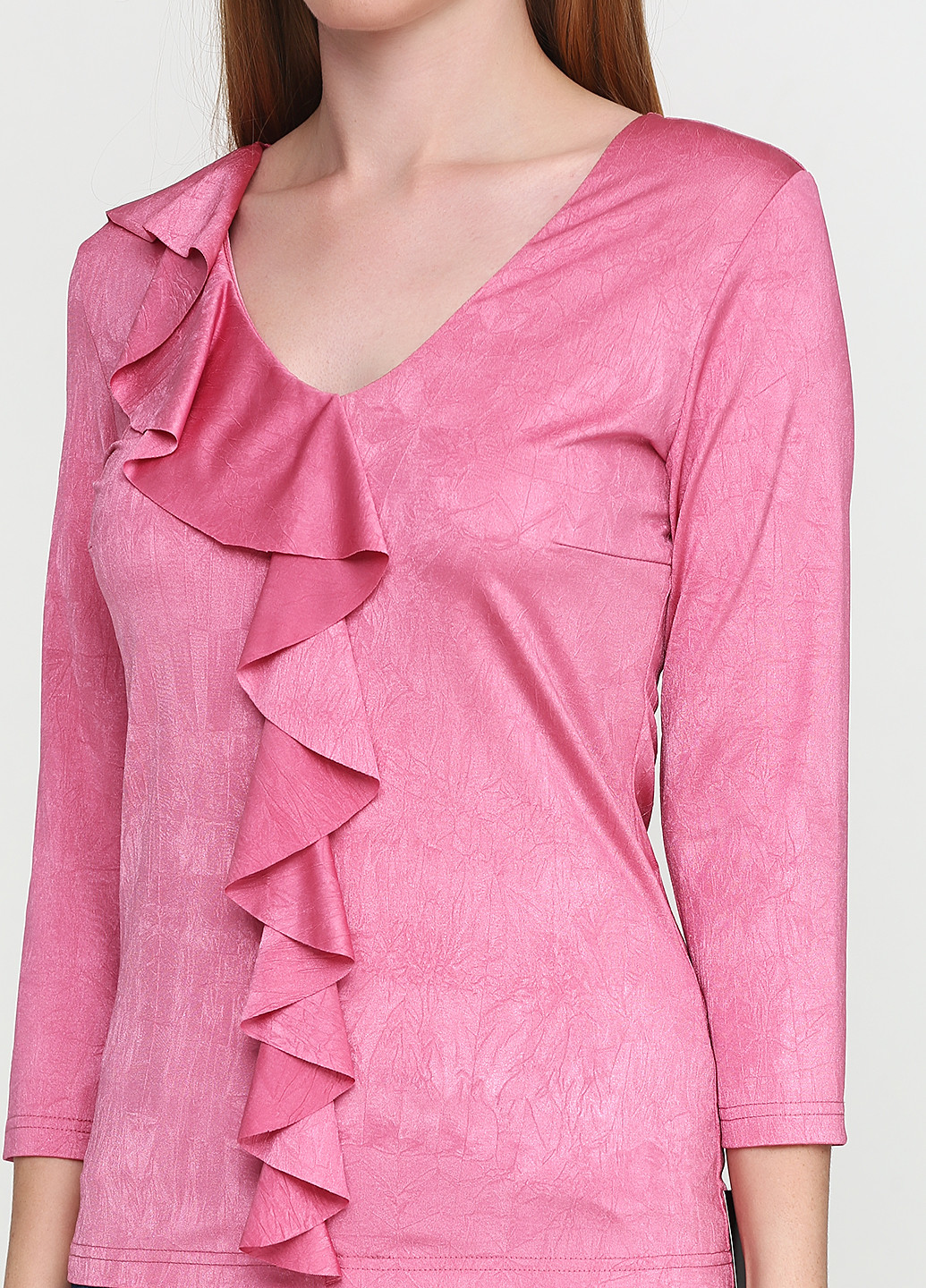Розовая демисезонная блуза Stefanie L