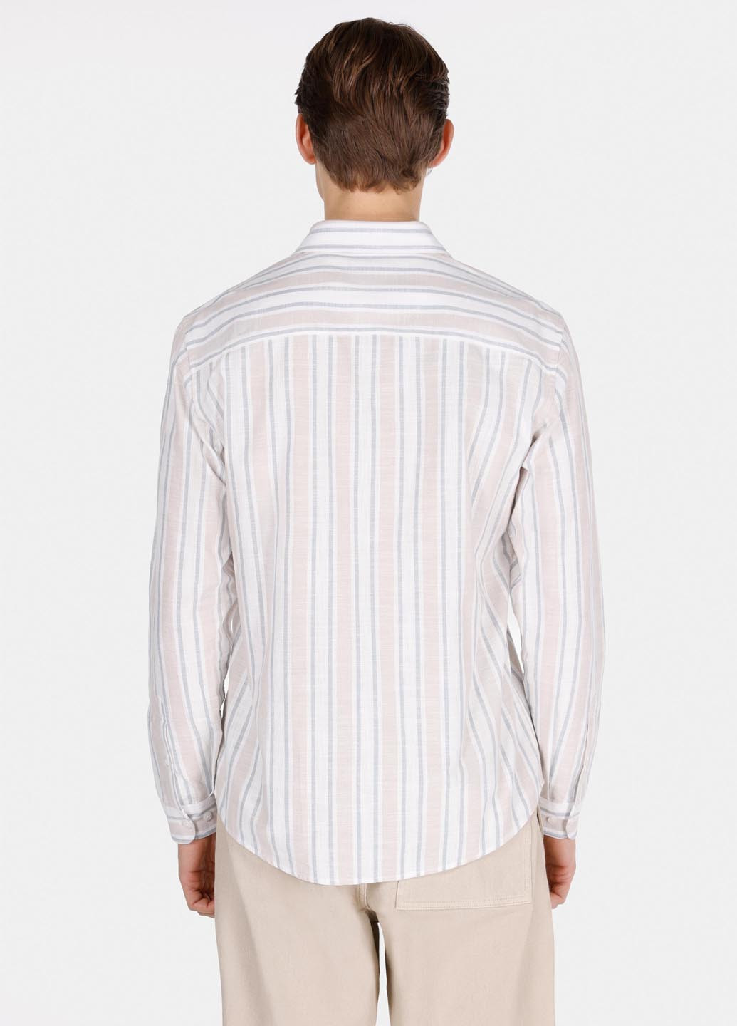 Цветная кэжуал рубашка в полоску Colin's