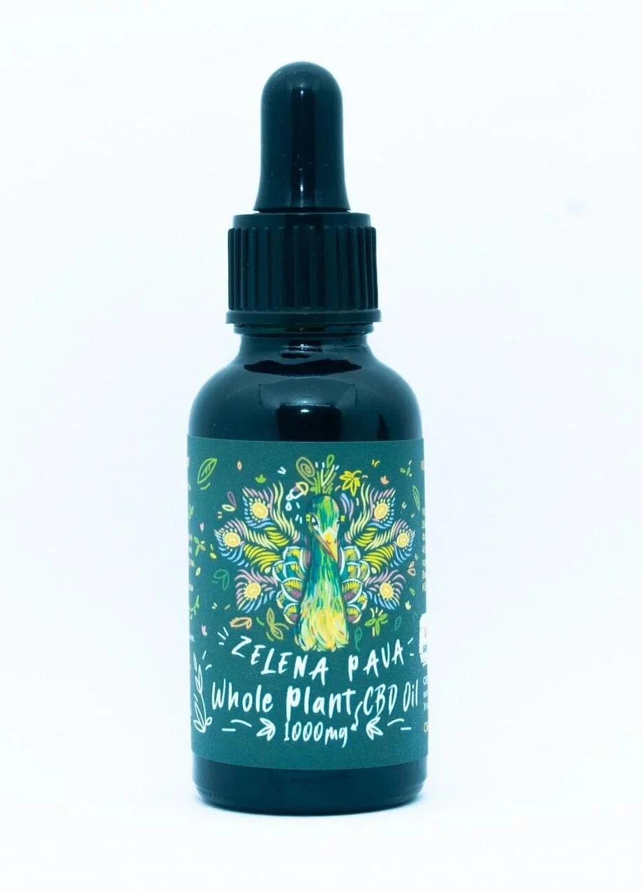 Нефільтрована CBD олія повного спектру Whole Plant CBD oil 1000mg вміст CBD у флаконі 30ml FX (252557195)