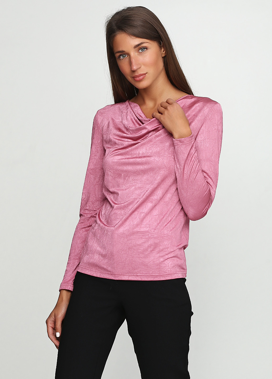 Рожева демісезонна блуза Stefanie L