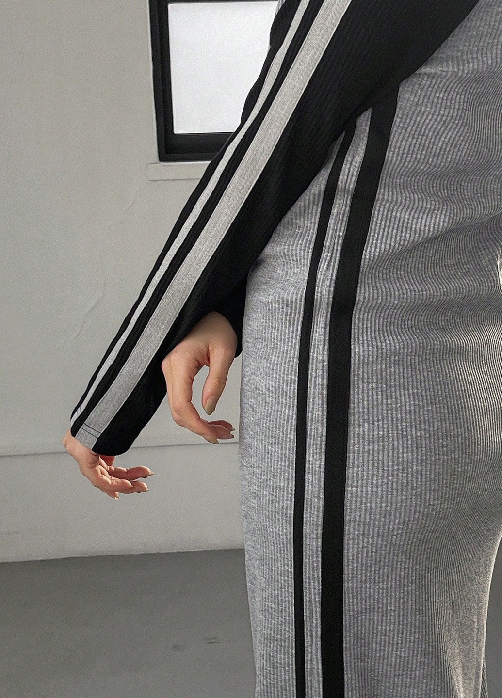 Комбінована спортивна, кежуал сукня SHEIN колор блок