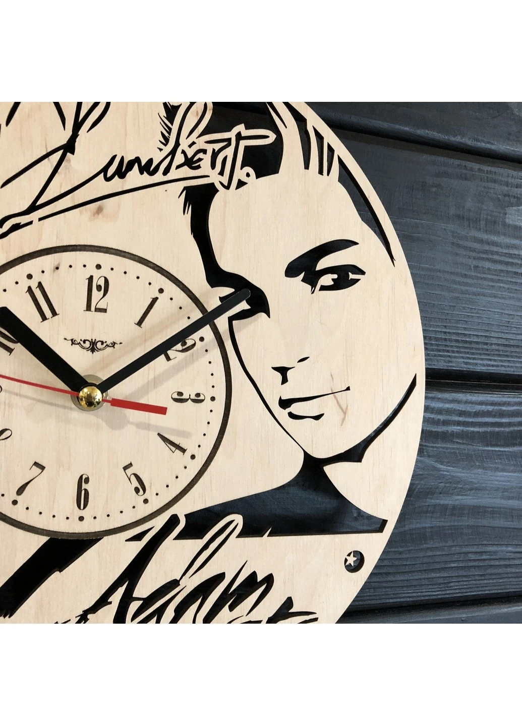 Концептуальный настінний годинник в інтер`єр «Adam Lambert» 7Arts (253567458)