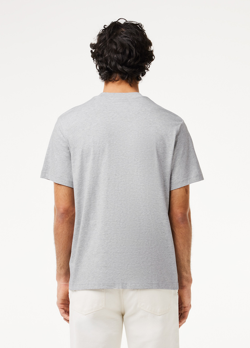 Серая футболка Lacoste