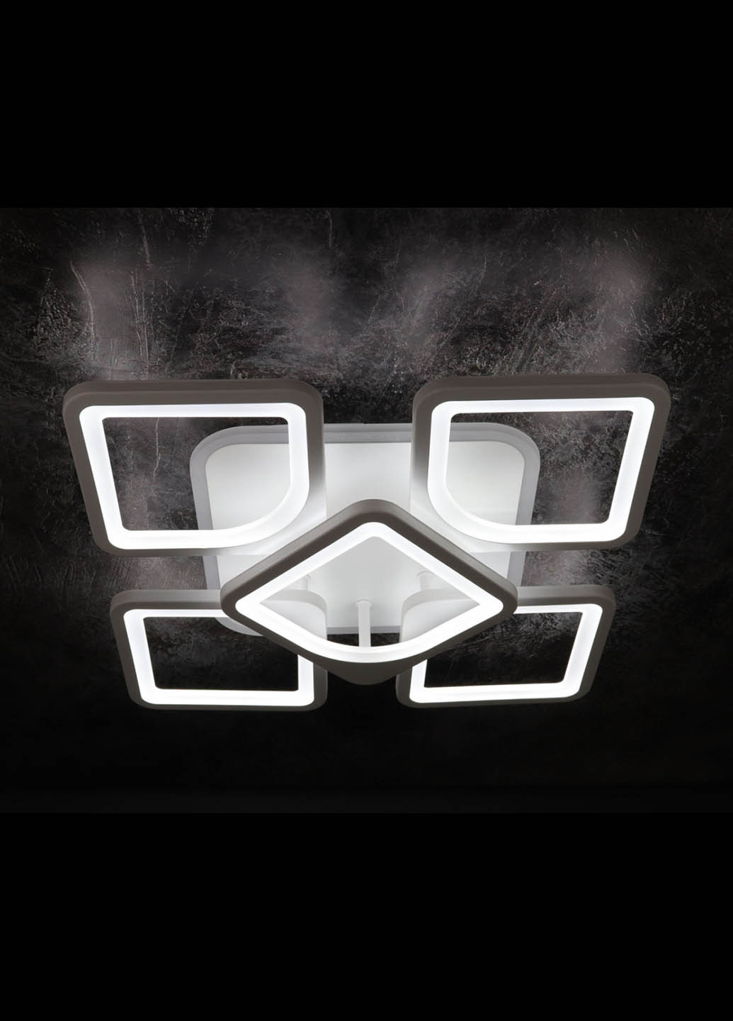 Люстра потолочная LED с пультом A2281/4+1S-RGB-wh Белый 11х40х40 см. Handmade (234539958)