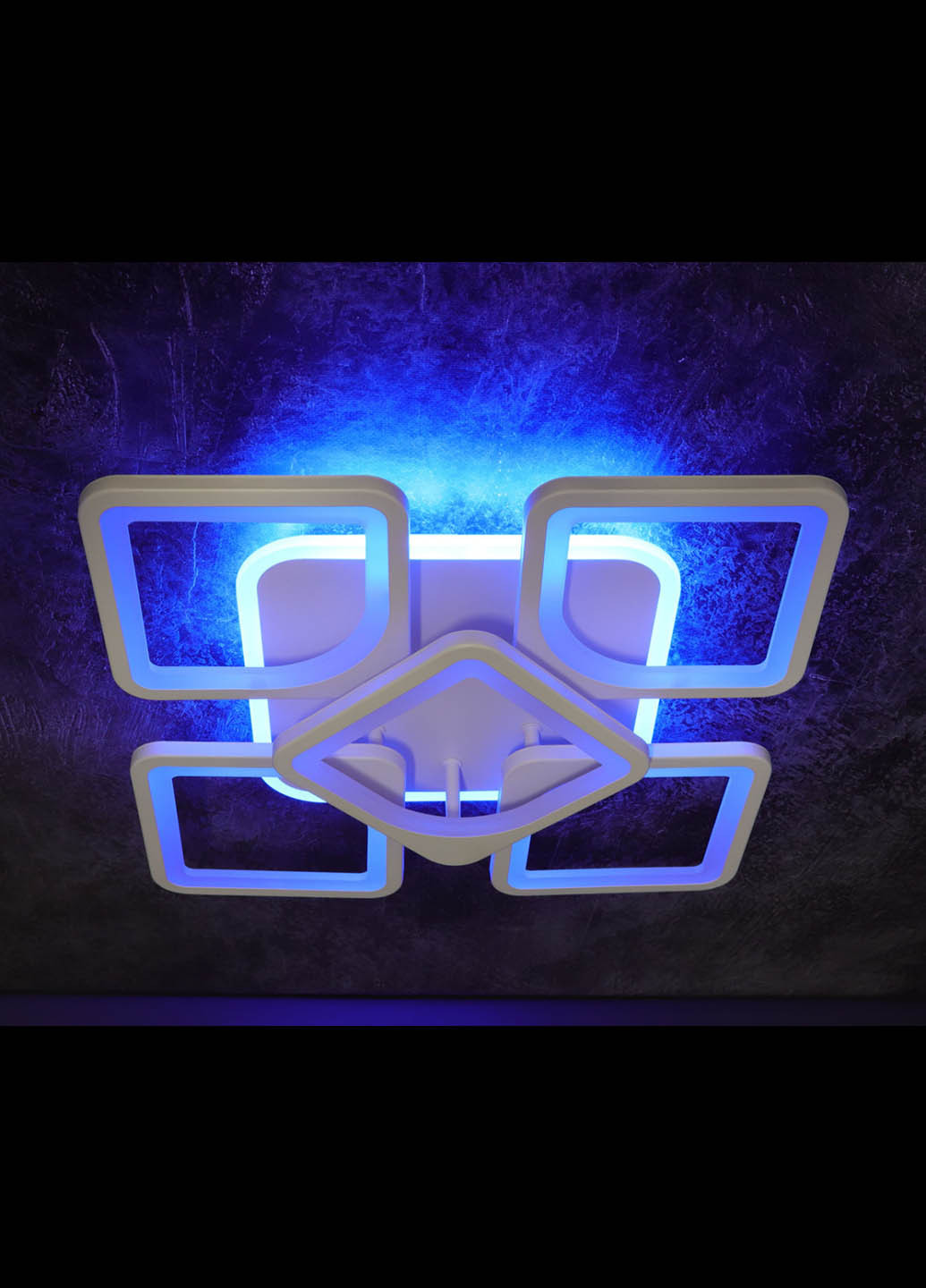 Люстра потолочная LED с пультом A2281/4+1S-RGB-wh Белый 11х40х40 см. Handmade (234539958)