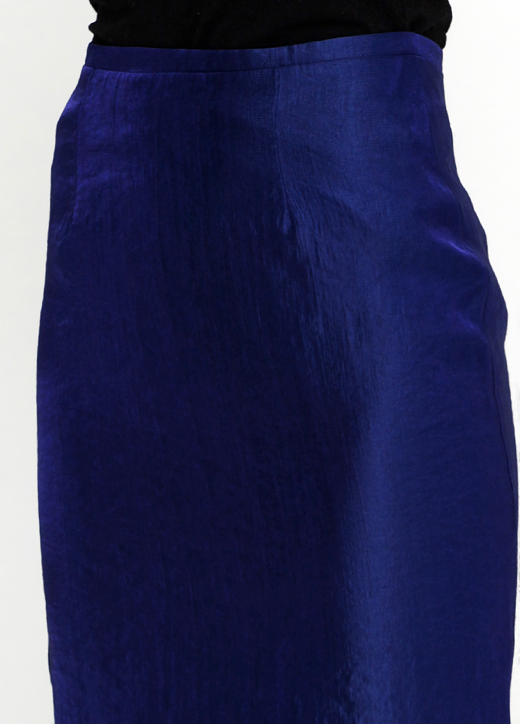 Фиолетовая офисная однотонная юбка Carla Ruiz миди