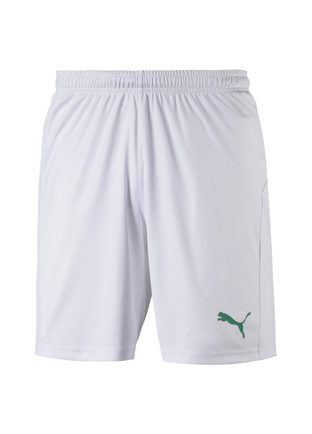 Шорти Football Men’s LIGA Core Shorts Puma однотонні білі спортивні поліестер