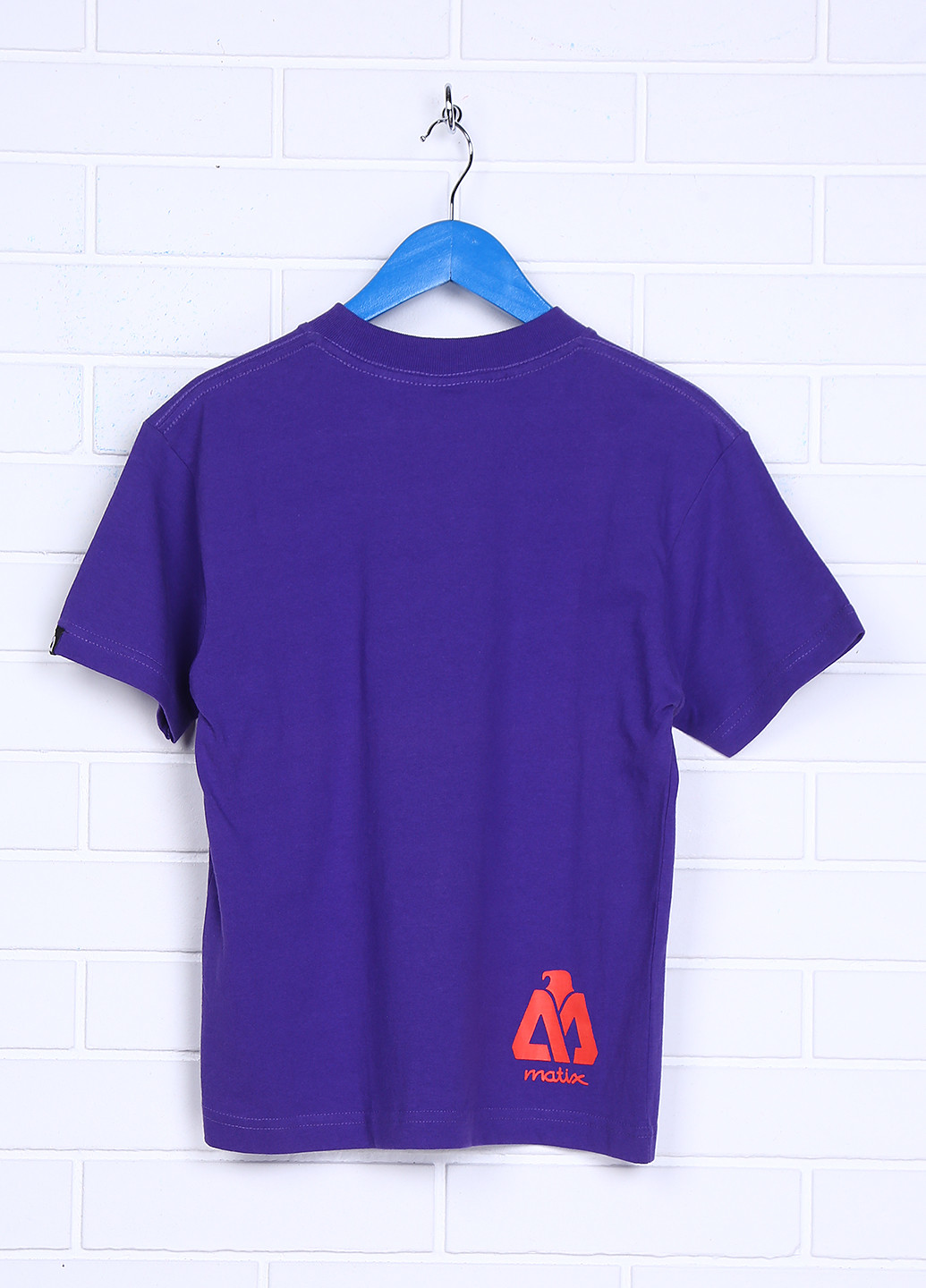 Фіолетова літня футболка з коротким рукавом Matix