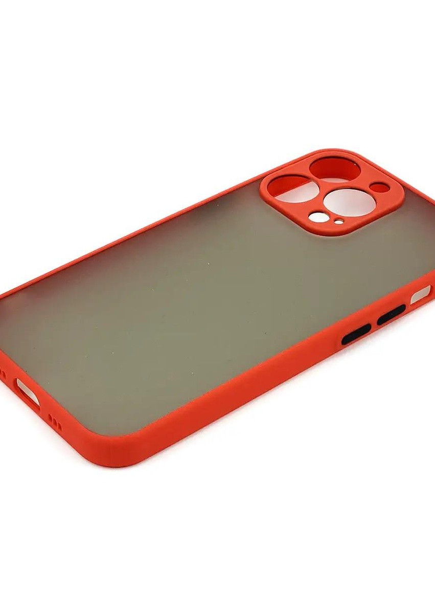 Силиконовый Чехол Накладка Avenger Totu Series Separate Camera Для iPhone 13 Pro Max Red No Brand (254091664)