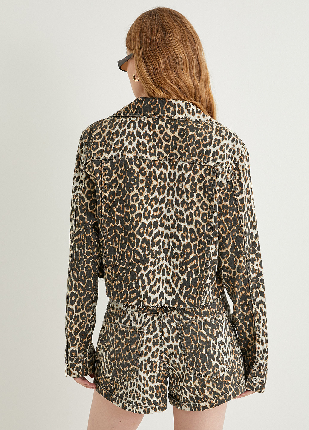 Коричнева демісезонна куртка KOTON