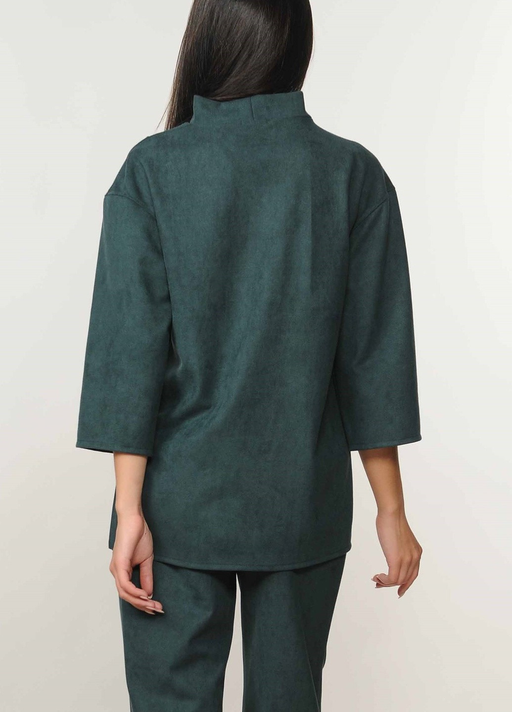 Темно-зелена блуза рі марі роу бл 30.1-74 / 18 смарагд Ри Мари