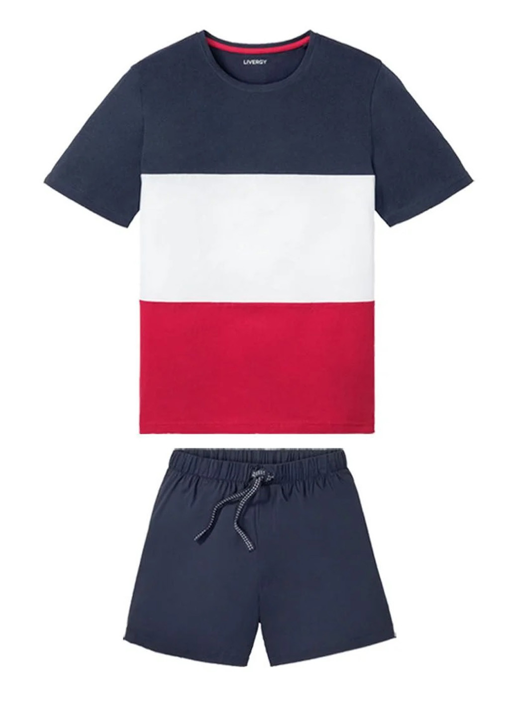 Пижама (футболка, шорты) Livergy (327538515)