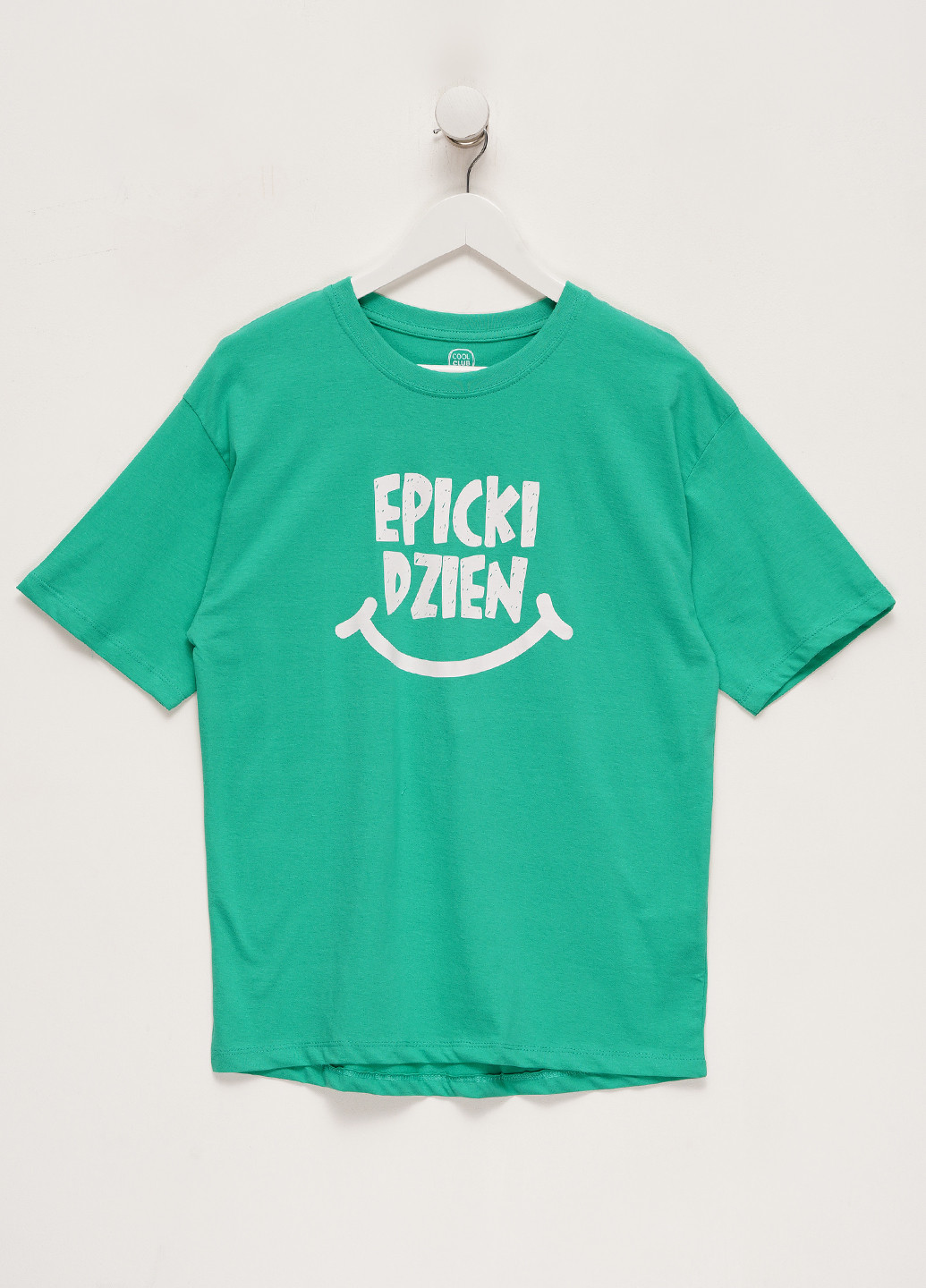 Зеленая летняя футболка Cool Club
